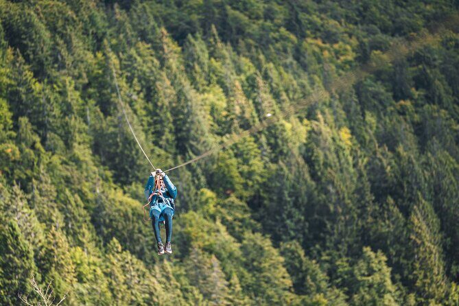 ZIPLINE Kanin Bovec - How long it takes and what that time feels like